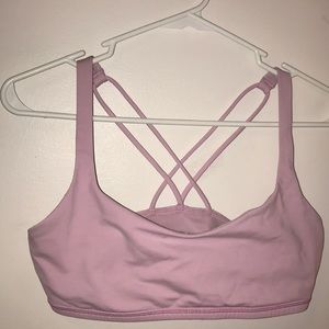 Lululemon bra size 8 light pink